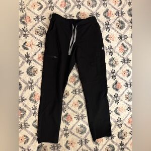 Figs Black Yola Skinny Scrub Pant XSP